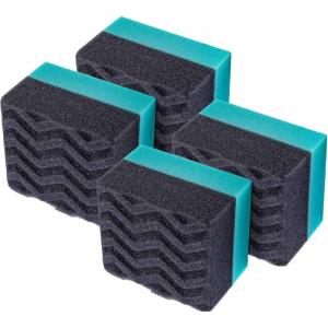 imageChemical Guys Wonder Wave Durafoam Contoured Large Tire Shine ampamp Dressing Applicator 4 PackPack of 4