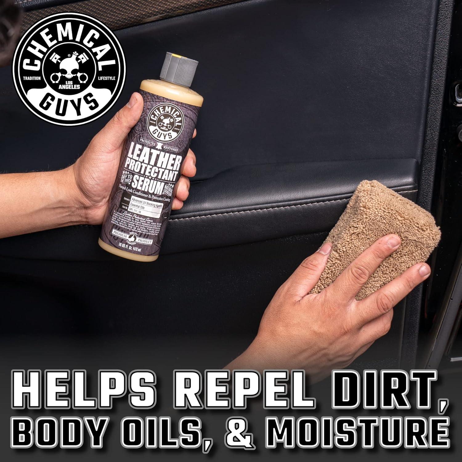 imageChemical Guys SPI40116 Vintage Series Leather Conditioner for Leather Car Interiors Seats Boots Bags and More Works on Natural Synthetic Pleather Faux Leather and More 16 fl oz16 oz