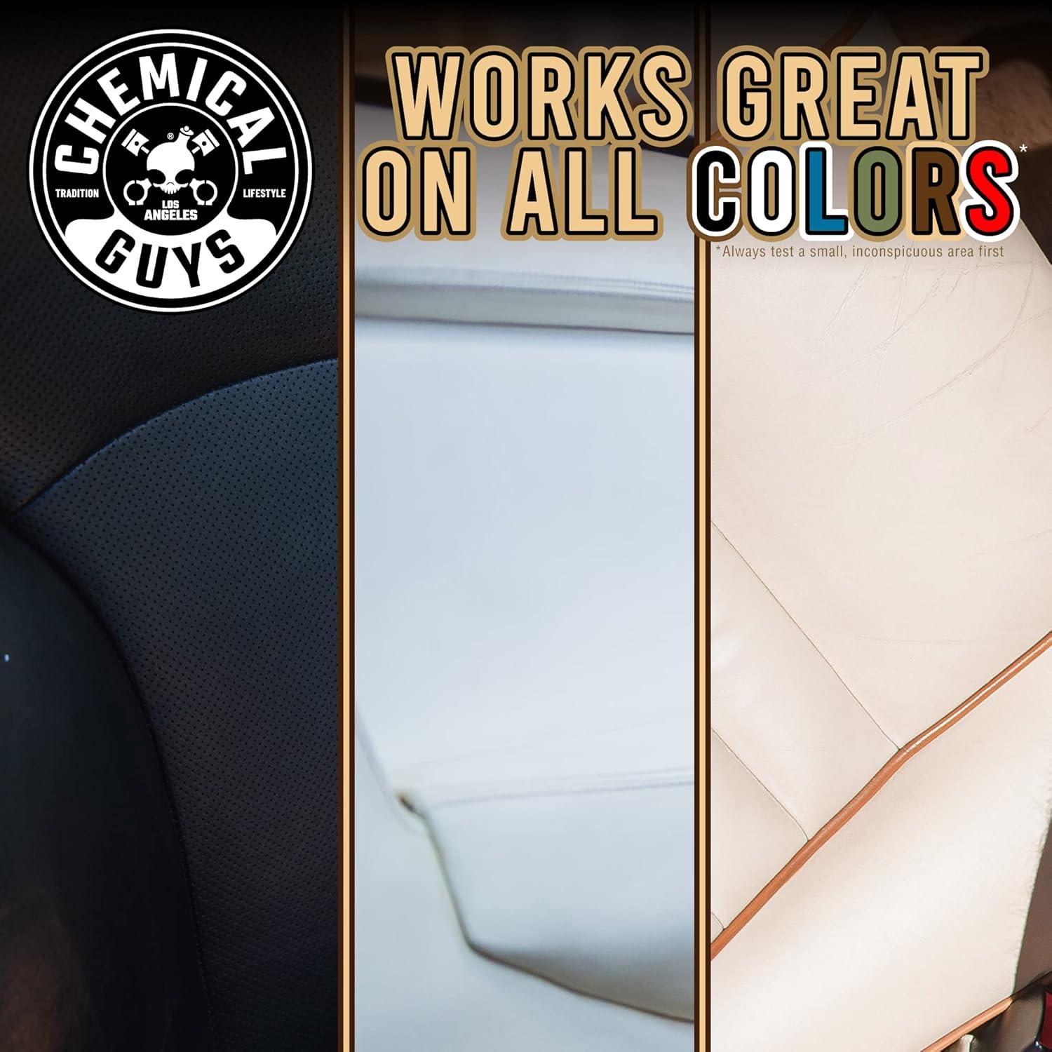 imageChemical Guys SPI40116 Vintage Series Leather Conditioner for Leather Car Interiors Seats Boots Bags and More Works on Natural Synthetic Pleather Faux Leather and More 16 fl oz16 oz