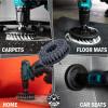 imageChemical Guys ACC507 Medium Duty Spinner MultiSurface Drill Brush Attachment Fits Any Standard Drill  Power Scrubber Removes Stains ampamp Cleans Floor Mats Upholstery ampamp Carpets YellowLight Duty
