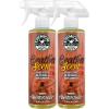 imageChemical Guys AIR10116 New Car Smell Premium Air Freshener and Odor Eliminator LongLasting Scent Great for Cars Trucks SUVs RVs ampamp More 16 fl oz16 Fl Oz Pack of 2