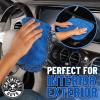 imageChemical Guys MIC110003 Professional Grade Premium Microfiber Towels Blue 16 Inch x 16 Inch Pack of 3  Safe for Car Wash Home Cleaning ampamp Pet Drying ClothsBlue