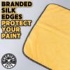 imageChemical Guys MIC110003 Professional Grade Premium Microfiber Towels Blue 16 Inch x 16 Inch Pack of 3  Safe for Car Wash Home Cleaning ampamp Pet Drying ClothsYellow