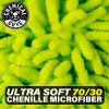 imageChemical Guys MIC493 Chenille Premium ScratchFree Microfiber Wash Mitt Lime Green 96quot x 23quot x 7quot