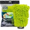 imageChemical Guys MIC493 Chenille Premium ScratchFree Microfiber Wash Mitt Lime Green 96quot x 23quot x 7quot