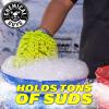 imageChemical Guys MIC493 Chenille Premium ScratchFree Microfiber Wash Mitt Lime Green 96quot x 23quot x 7quot