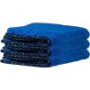 imageChemical Guys MIC110003 Professional Grade Premium Microfiber Towels Blue 16 Inch x 16 Inch Pack of 3  Safe for Car Wash Home Cleaning ampamp Pet Drying ClothsBlue