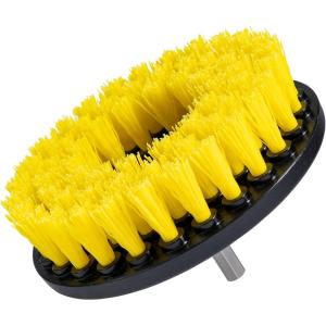 imageChemical Guys ACC507 Medium Duty Spinner MultiSurface Drill Brush Attachment Fits Any Standard Drill  Power Scrubber Removes Stains ampamp Cleans Floor Mats Upholstery ampamp Carpets YellowMedium Duty Old
