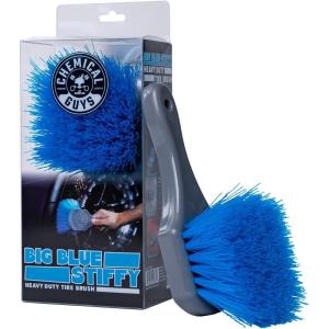imageChemical Guys ACCG02 Nice ampamp Stiff Heavy Duty Carpet ampamp Interior Detailing Brush Safe for Cars Trucks SUVs RVs Motorcycles ampamp More YellowBig Blue Stiffy