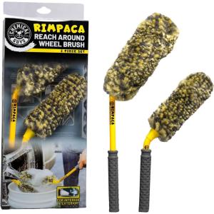 imageChemical Guys ACC615 Rimpaca Reach Around Ultimate 2 Piece Wheel Brush Set Rimpaca Wheel Cleaners2 Piece Set