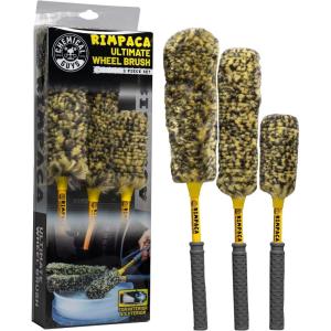 imageChemical Guys ACC615 Rimpaca Reach Around Ultimate 2 Piece Wheel Brush Set Rimpaca Wheel Cleaners3 Piece Set