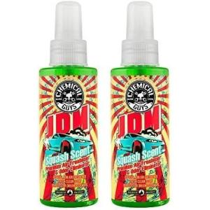 imageChemical Guys AIR23504 Premium Air Freshener and Odor Eliminator Fresh Clean Scent Great for Cars Trucks SUVs RVs ampamp More JDM Squash Scent 4 fl oz4 Fl Oz Pack of 2
