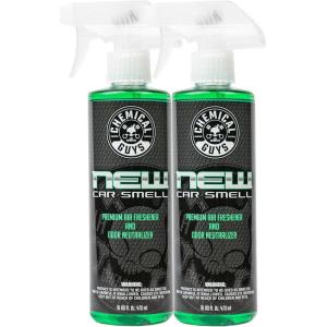 imageChemical Guys AIR24616 Moms Pound Cake Scented Premium Air Freshener ampamp Odor Eliminator Great for Cars Trucks SUVs RVs Home Office Dorm Room ampamp More 16 fl oz8 Fl Oz Pack of 2