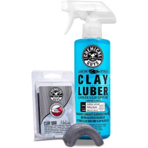 imageChemical Guys CLYKIT2 Medium Duty Clay Bar and Luber Synthetic Lubricant Kit16 oz 2 Items GrayMedium Clay Bar Kit