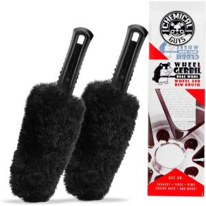 imageChemical Guys Gerbil Wheel and Rim Brush Safe for Exhaust Tires Rims Engine Bays ampamp More 2 Pack2 Pack