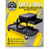 imageChemical Guys ACC618 Soft Stool Ultimate Rolling Detailing ampamp Utility Cart For Cars Trucks SUVs RVs Home Garden Garage ampamp More 15 12quot x 8 34quot x 18 12quot  BlackCart