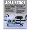 imageChemical Guys ACC618 Soft Stool Ultimate Rolling Detailing ampamp Utility Cart For Cars Trucks SUVs RVs Home Garden Garage ampamp More 15 12quot x 8 34quot x 18 12quot  BlackCart