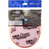 imageChemical Guys BUFX107HEX  SelfCentered Hex Logic Perfection MicroFine Finishing Pad for Sealants and Waxes Red 75 Inch Fits 6 Inch Backing PlateMedium Cutting