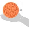 imageChemical Guys BUFX107HEX  SelfCentered Hex Logic Perfection MicroFine Finishing Pad for Sealants and Waxes Red 75 Inch Fits 6 Inch Backing PlateMedium Cutting