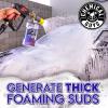 imageChemical Guys CWS20716 Extreme Bodywash ampamp Wax Foaming Car Wash Soap Works with Foam Cannons Foam Guns or Bucket Washes Safe for Cars Trucks Motorcycles RVs ampamp More 16 fl oz Grape Scent128 Fl Oz Pack of 1
