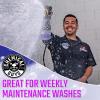 imageChemical Guys CWS20716 Extreme Bodywash ampamp Wax Foaming Car Wash Soap Works with Foam Cannons Foam Guns or Bucket Washes Safe for Cars Trucks Motorcycles RVs ampamp More 16 fl oz Grape Scent128 Fl Oz Pack of 1