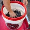 imageChemical Guys Cyclone Dirt Trap Car Wash Bucket Insert Red Color 2 PackBlack