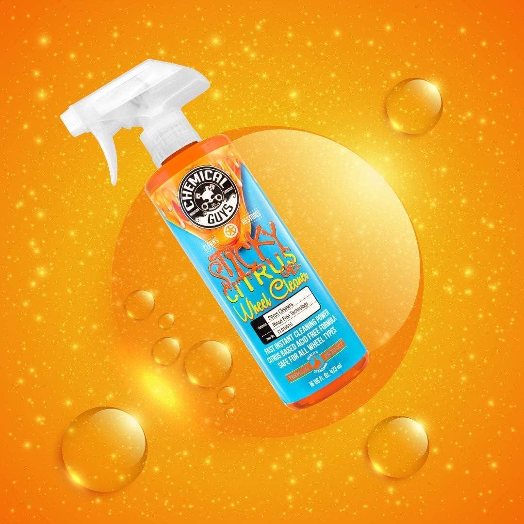 imageChemical Guys CLD10516 Sticky Citrus Wheel Cleaner Gel Safe For All Wheel Types Works on Cars Trucks SUVs Motorcycles RVs ampamp More 16 fl oz16 Fl Oz Pack of 1