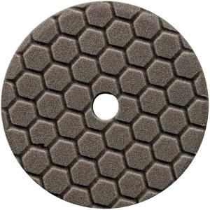 imageChemical Guys BUFX114HEX5 HexLogic Quantum LightMedium Polishing Pad White 55 Inch Fits 5 Inch Backing PlateBlack