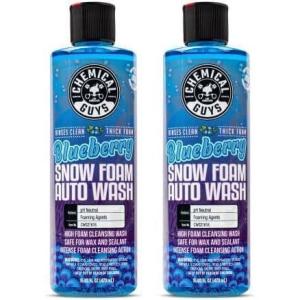 imageChemical Guys CWS 110 64 Honeydew Snow Foam Car Wash Soap Works with Cannons Foam Guns or Bucket Washes Safe for Trucks Motorcycles RVs ampamp More 64 fl oz Half Gallon Honeydew Scent16 Fl Oz Pack of 2