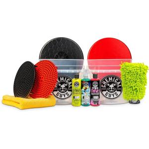 imageChemical Guys HOL121 Best Car Wash Bucket Kit Safe for Cars Trucks SUVs RVs ampamp More 11 ItemsHOL129