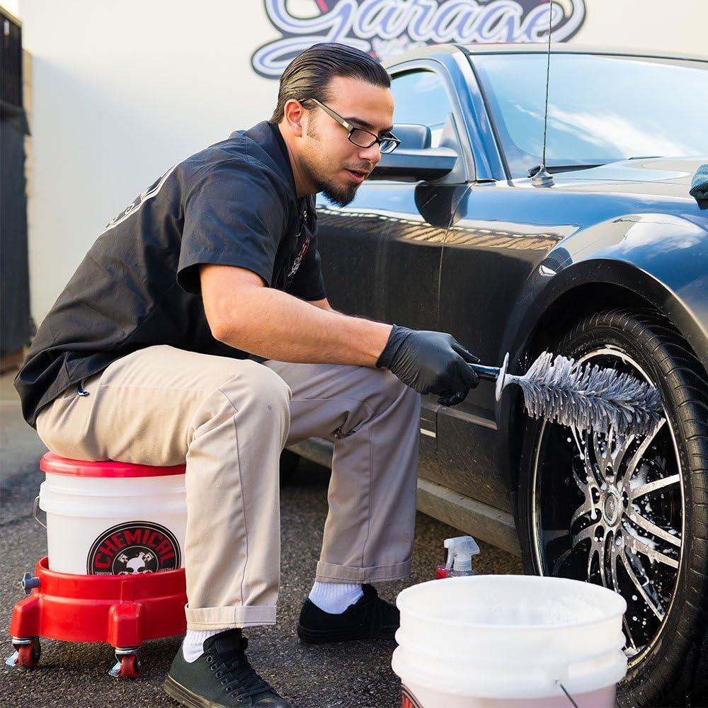 imageChemical Guys ACCS37 Easy Reach Wheel and Rim Detailing Brush