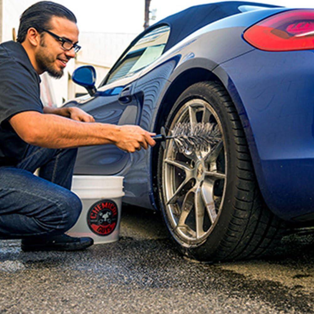 imageChemical Guys ACCS37 Easy Reach Wheel and Rim Detailing Brush