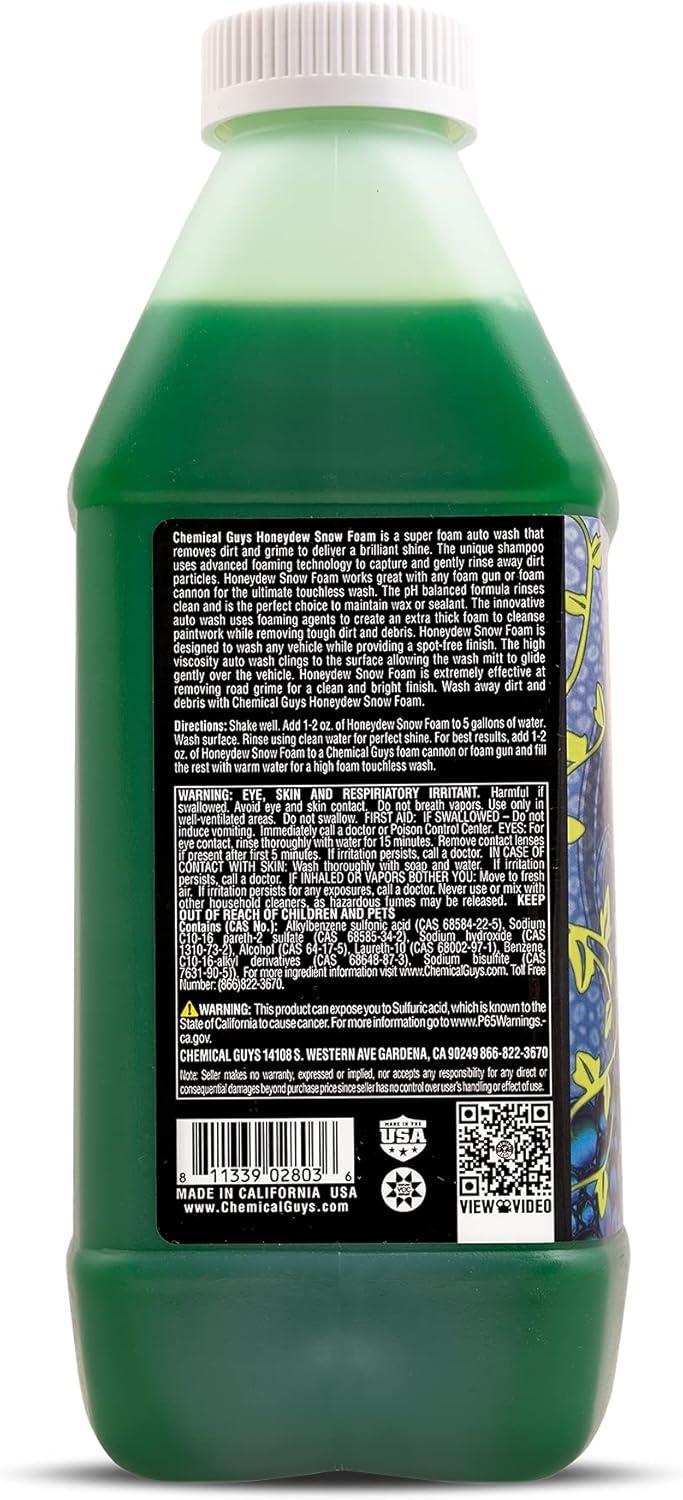 imageChemical Guys CWS21616 Blueberry Snow Foam Car Wash Soap Works with Foam Cannons Foam Guns or Bucket Washes Safe for Cars Trucks SUVs Jeeps Motorcycles RVs ampamp More 16 fl Oz64 Fl Oz Pack of 1