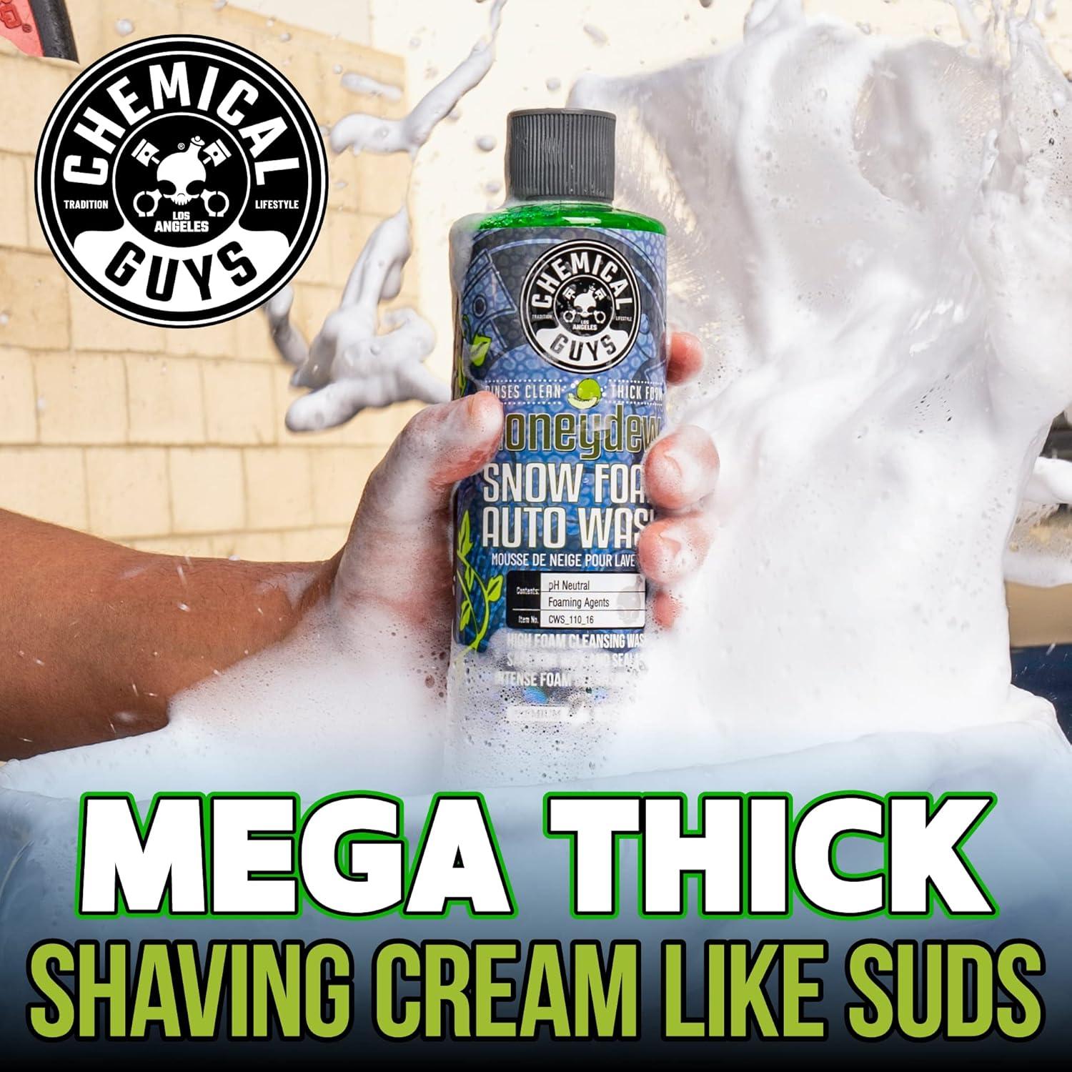 imageChemical Guys CWS21616 Blueberry Snow Foam Car Wash Soap Works with Foam Cannons Foam Guns or Bucket Washes Safe for Cars Trucks SUVs Jeeps Motorcycles RVs ampamp More 16 fl Oz64 Fl Oz Pack of 1