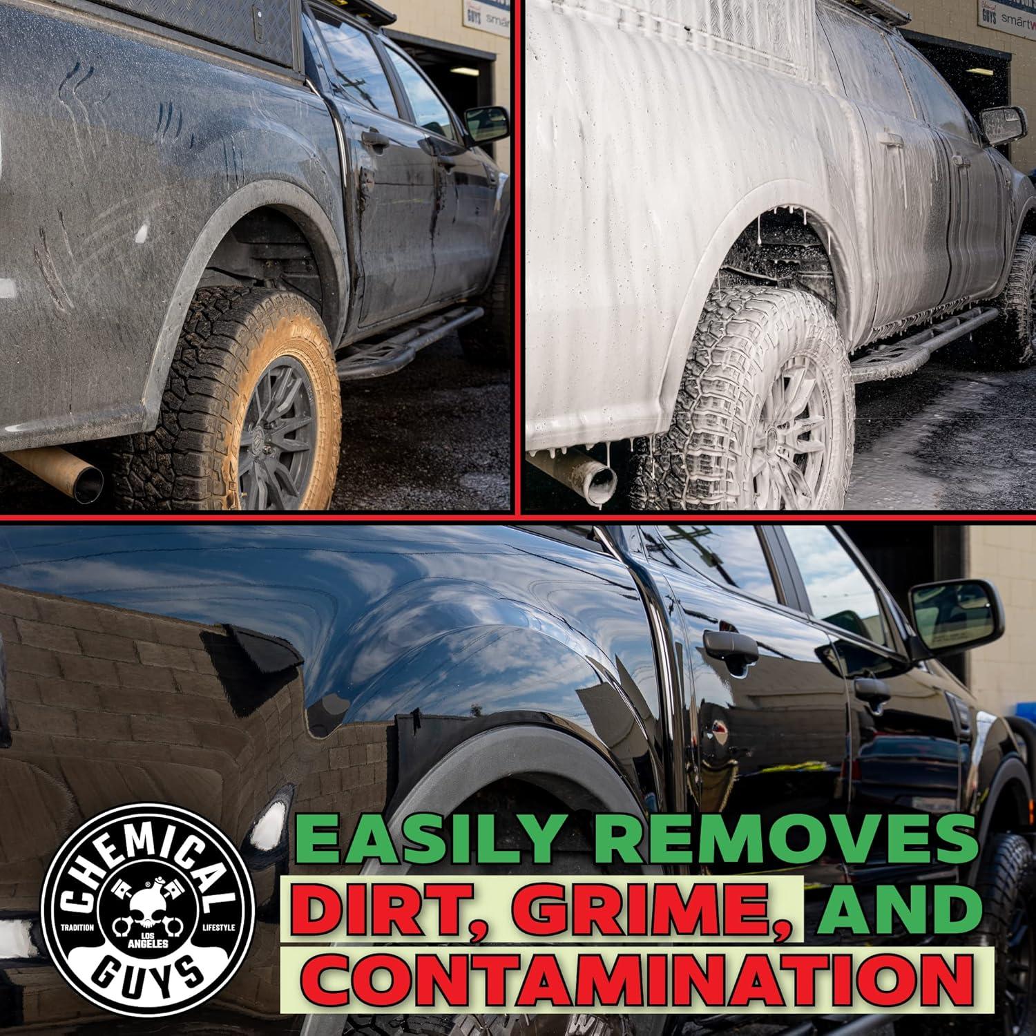 imageChemical Guys CWS21616 Blueberry Snow Foam Car Wash Soap Works with Foam Cannons Foam Guns or Bucket Washes Safe for Cars Trucks SUVs Jeeps Motorcycles RVs ampamp More 16 fl Oz16 Fl Oz Pack of 1