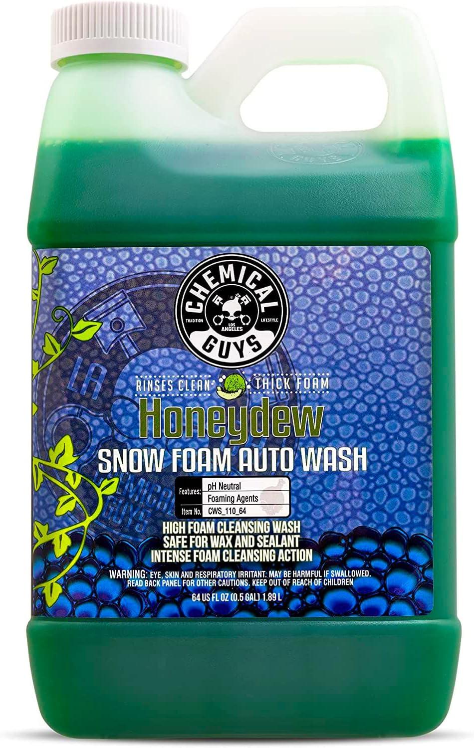 imageChemical Guys CWS21616 Blueberry Snow Foam Car Wash Soap Works with Foam Cannons Foam Guns or Bucket Washes Safe for Cars Trucks SUVs Jeeps Motorcycles RVs ampamp More 16 fl Oz64 Fl Oz Pack of 1