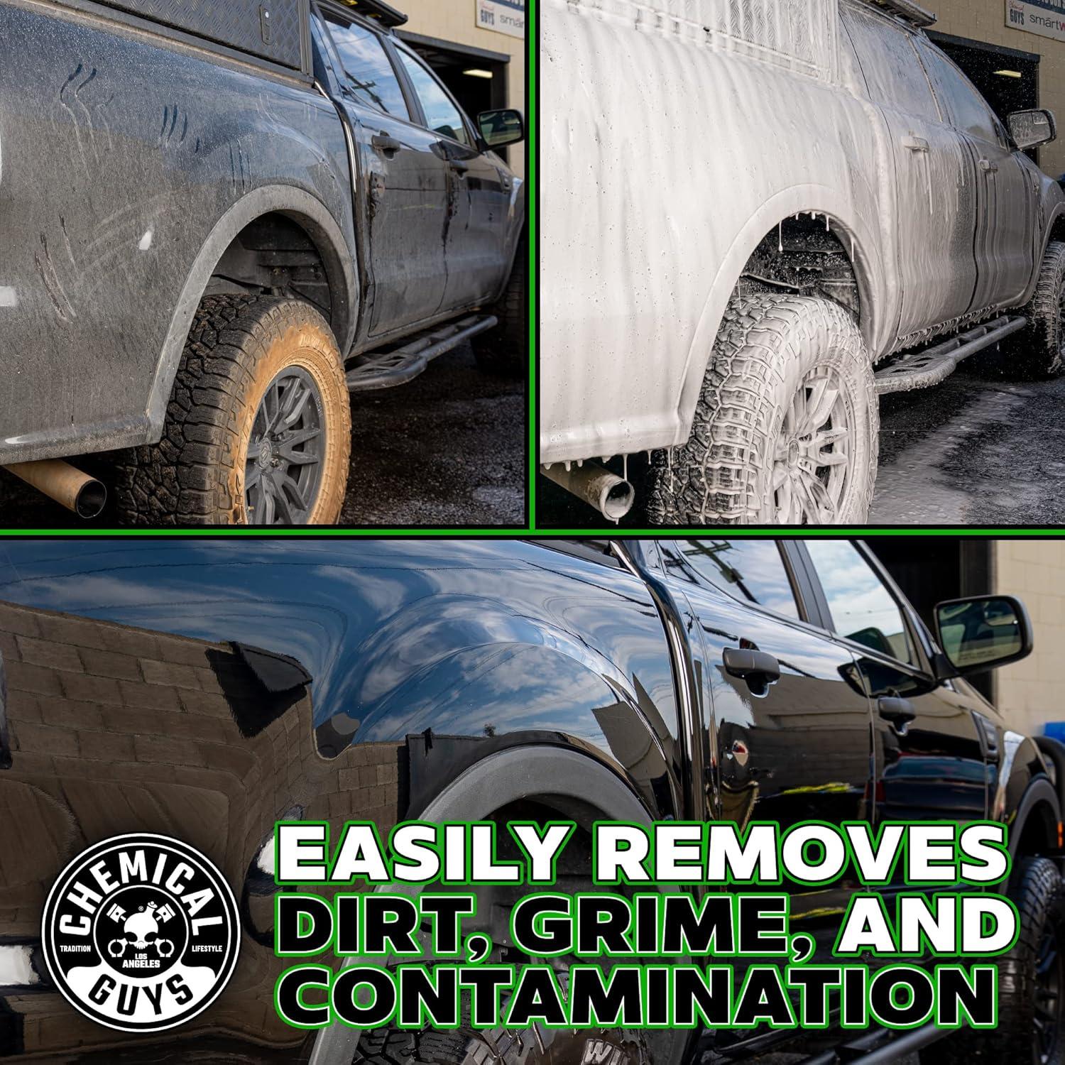 imageChemical Guys CWS21616 Blueberry Snow Foam Car Wash Soap Works with Foam Cannons Foam Guns or Bucket Washes Safe for Cars Trucks SUVs Jeeps Motorcycles RVs ampamp More 16 fl Oz64 Fl Oz Pack of 1