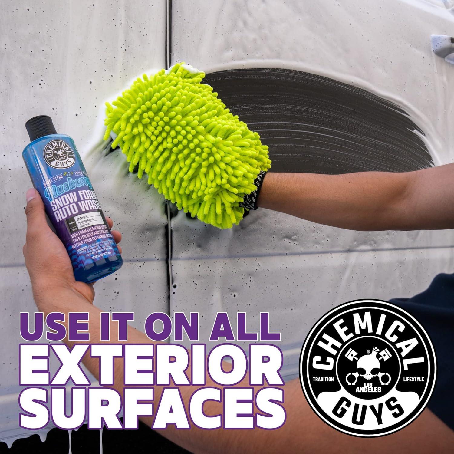 imageChemical Guys CWS21616 Blueberry Snow Foam Car Wash Soap Works with Foam Cannons Foam Guns or Bucket Washes Safe for Cars Trucks SUVs Jeeps Motorcycles RVs ampamp More 16 fl Oz16 Fl Oz Pack of 1