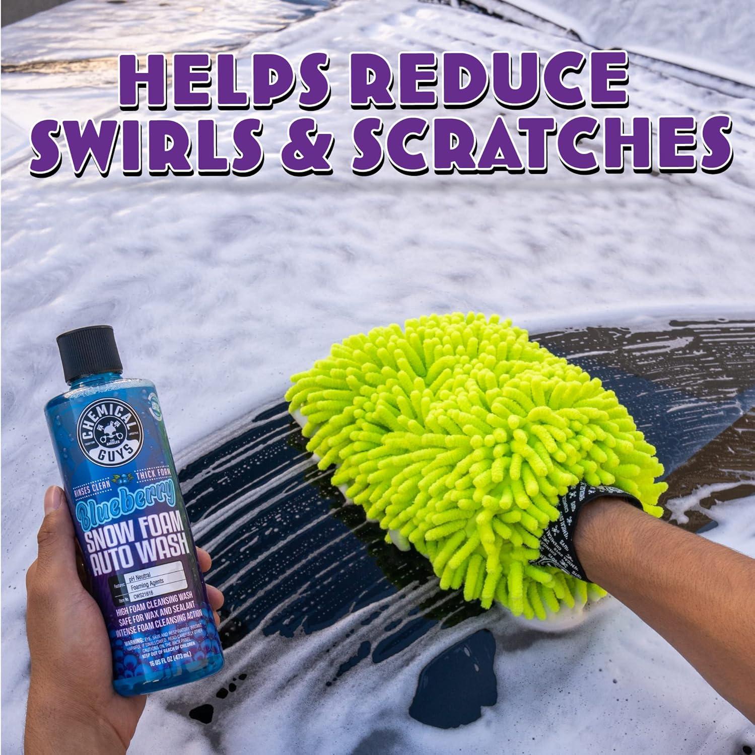 imageChemical Guys CWS21616 Blueberry Snow Foam Car Wash Soap Works with Foam Cannons Foam Guns or Bucket Washes Safe for Cars Trucks SUVs Jeeps Motorcycles RVs ampamp More 16 fl Oz16 Fl Oz Pack of 1
