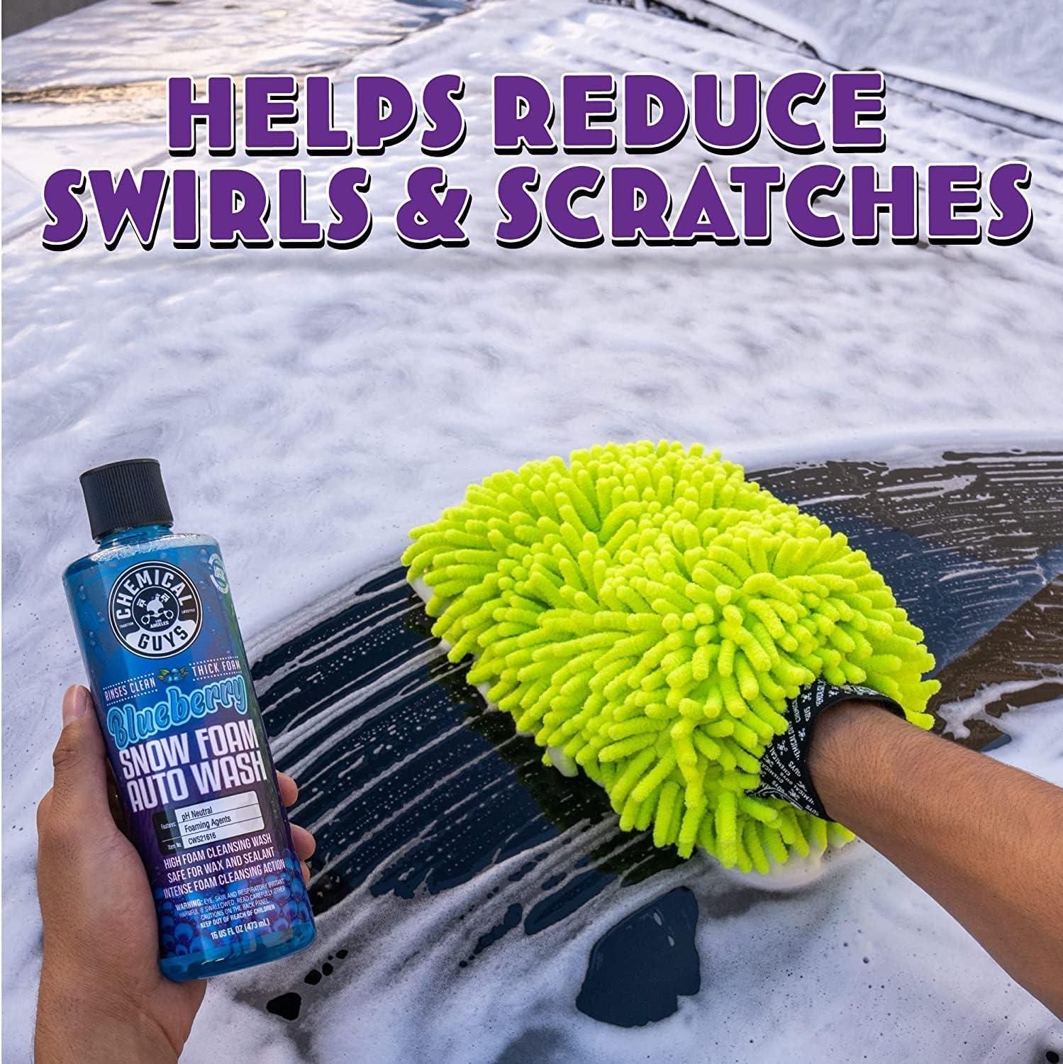 imageChemical Guys CWS21616 Blueberry Snow Foam Car Wash Soap Works with Foam Cannons Foam Guns or Bucket Washes Safe for Cars Trucks SUVs Jeeps Motorcycles RVs ampamp More 16 fl Oz64 Fl Oz Pack of 1