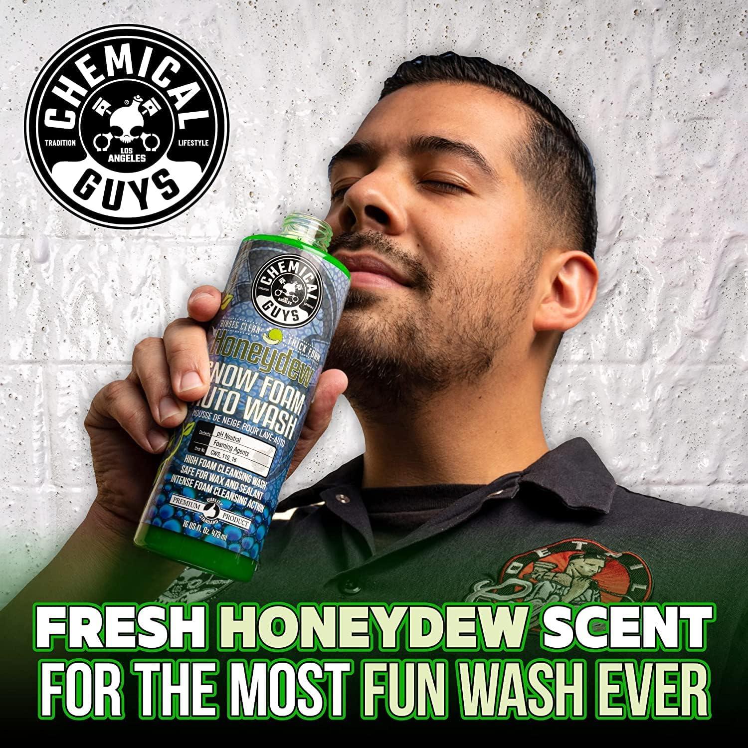 imageChemical Guys CWS21616 Blueberry Snow Foam Car Wash Soap Works with Foam Cannons Foam Guns or Bucket Washes Safe for Cars Trucks SUVs Jeeps Motorcycles RVs ampamp More 16 fl Oz16 Fl Oz Pack of 2