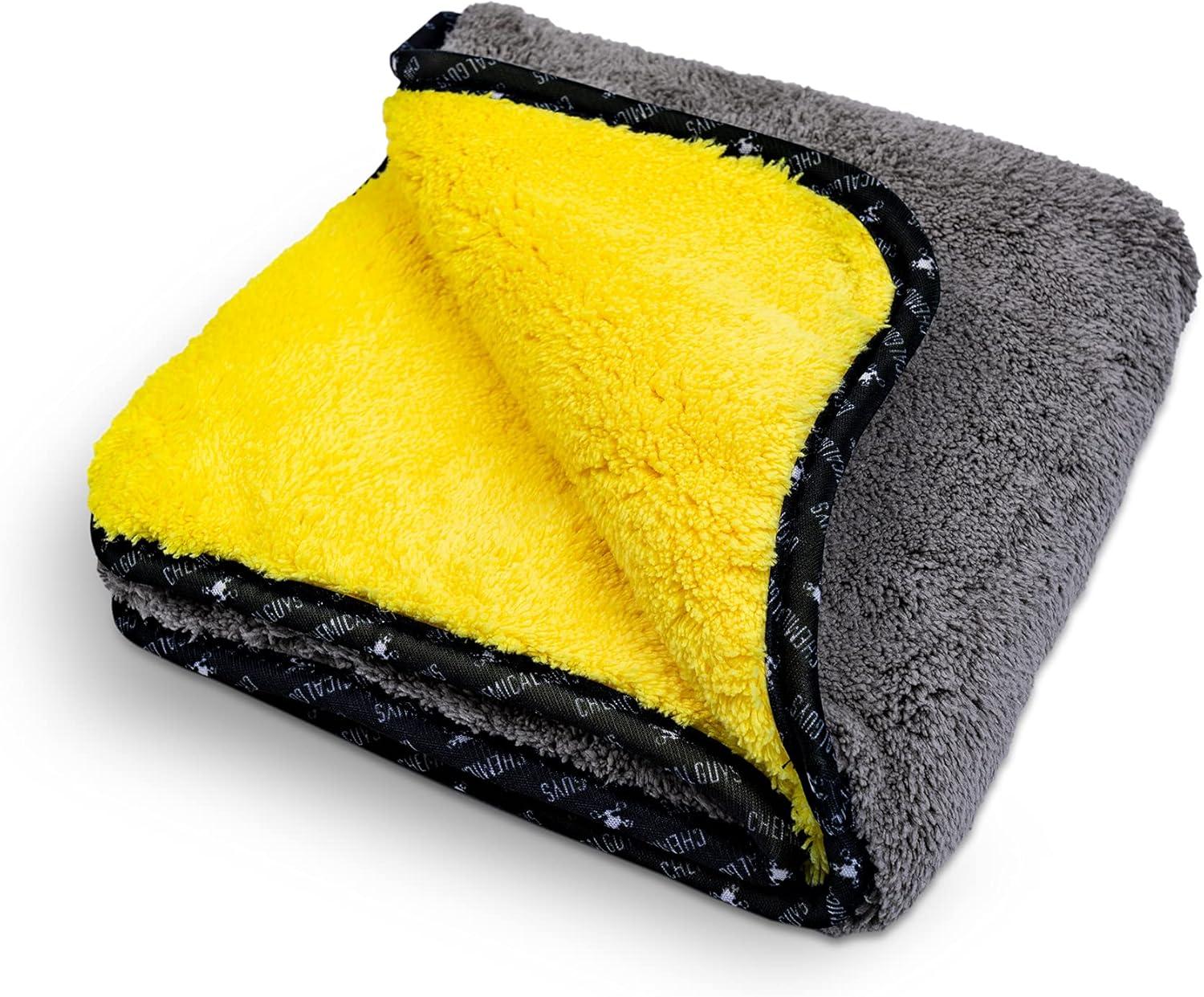 imageChemical Guys MIC1001 Microfiber Max 2Faced Soft Touch Towel for Auto Home Kids Pets ampamp More 16 in x 16 in