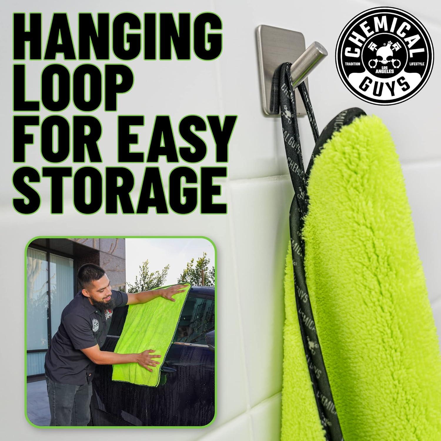 imageChemical Guys MIC1995 Woolly Mammoth Microfiber Dryer Towel 25quot x 36quot GraySpeed Woolly
