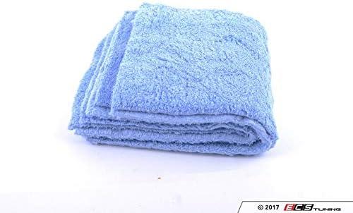 imageChemical Guys MIC35003 Happy Ending Edgeless Microfiber Towel Blue 16 in x 16 in Pack of 3Blue