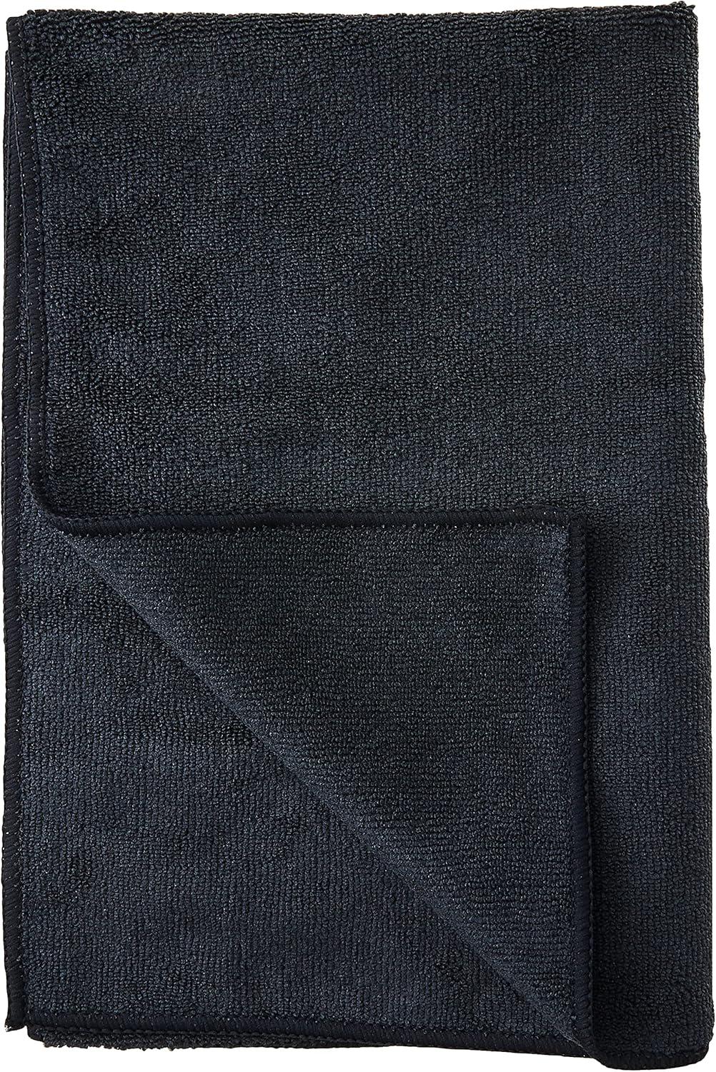 imageChemical Guys MIC35203 Workhorse Professional Grade Microfiber Towel Gray Safe for Car Wash Home Cleaning ampamp Pet Drying Cloths 16quot x 16quot Pack of 3Black