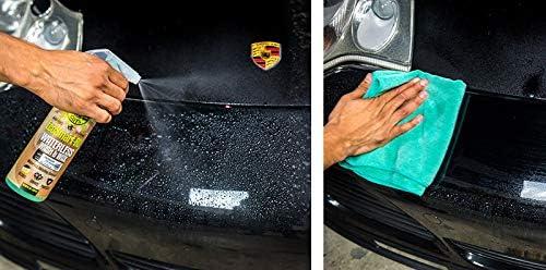 imageChemical Guys MIC35203 Workhorse Professional Grade Microfiber Towel Gray Safe for Car Wash Home Cleaning ampamp Pet Drying Cloths 16quot x 16quot Pack of 3Green