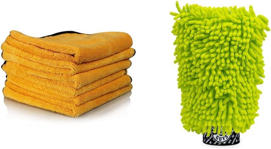 imageChemical Guys MIC50706 Professional Grade Premium Microfiber Towel Gold 16 in x 24 in Pack of 624x16