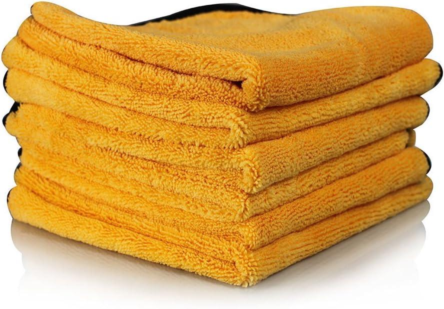 imageChemical Guys MIC50706 Professional Grade Premium Microfiber Towel Gold 16 in x 24 in Pack of 624x16