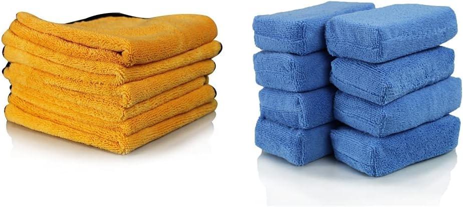 imageChemical Guys MIC50706 Professional Grade Premium Microfiber Towel Gold 16 in x 24 in Pack of 624x16