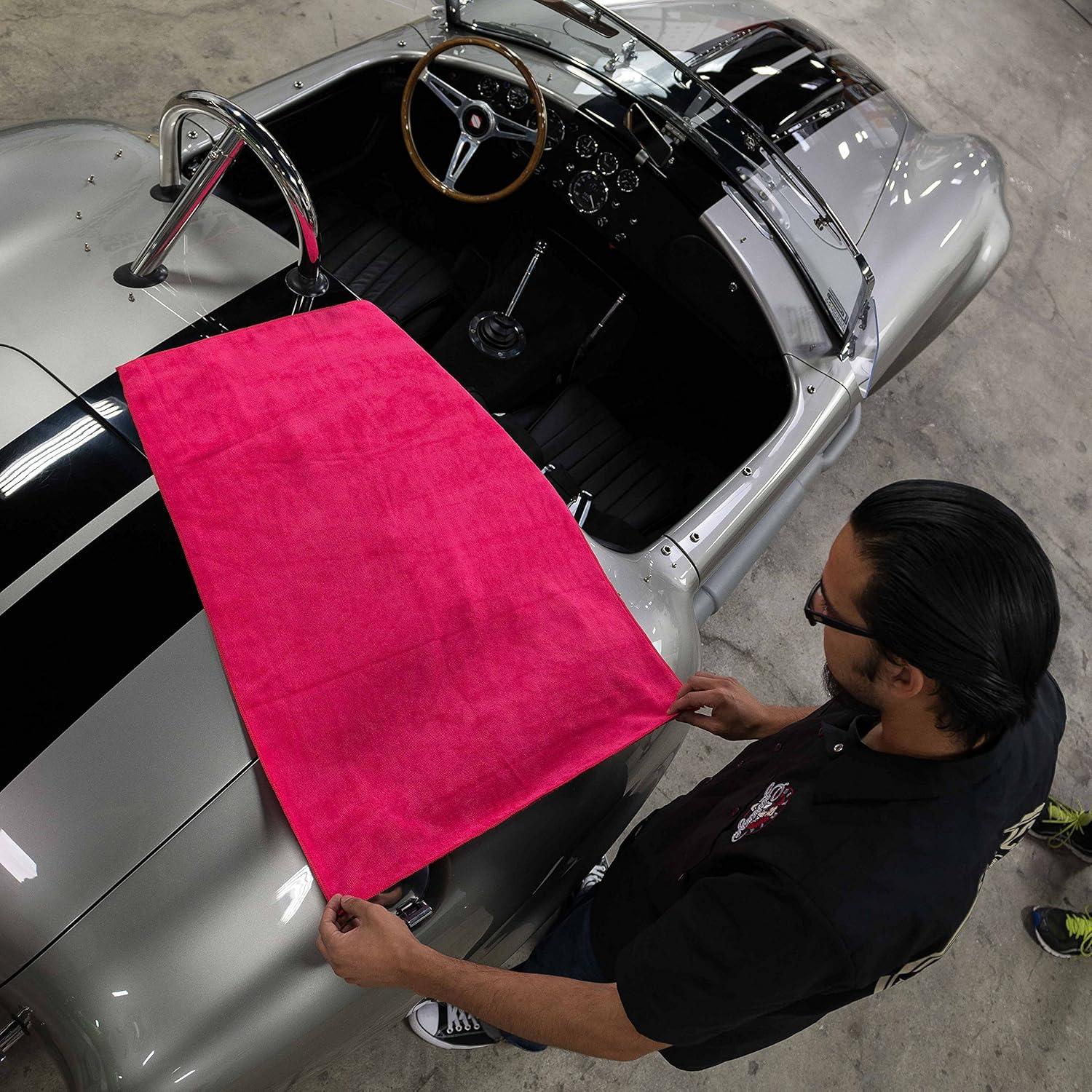 imageChemical Guys MIC723 Microfiber Towel Red 25quot x 36quotquot25 x 36